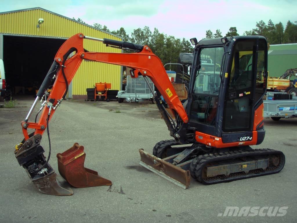 Kubota U 27-4 Miniexcavadoras