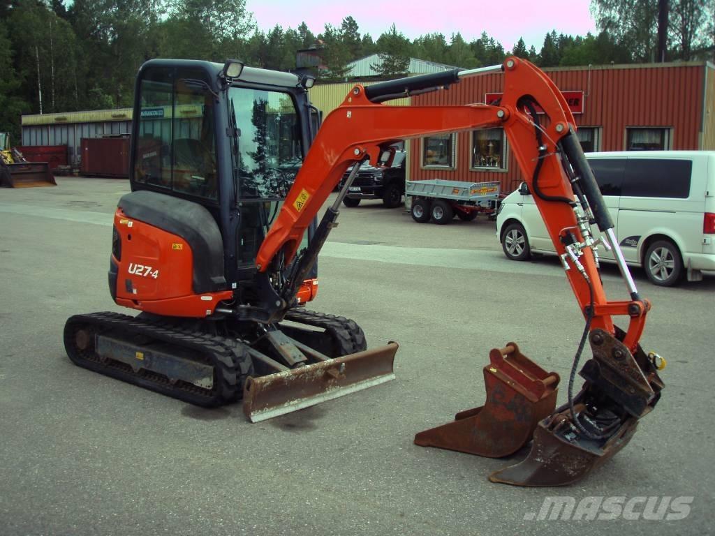 Kubota U 27-4 Miniexcavadoras