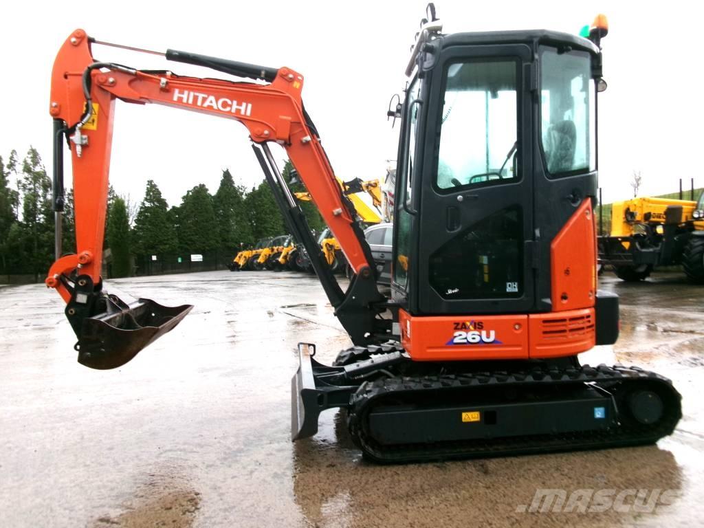 Hitachi Zaxis 26 U Miniexcavadoras