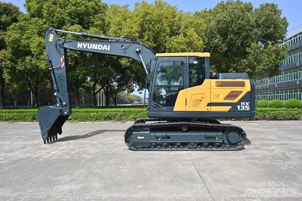 Hyundai HX135 Excavadoras sobre orugas