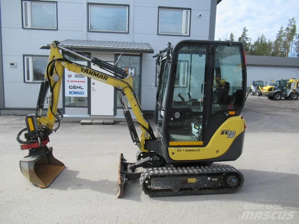 Yanmar SV 18 Miniexcavadoras