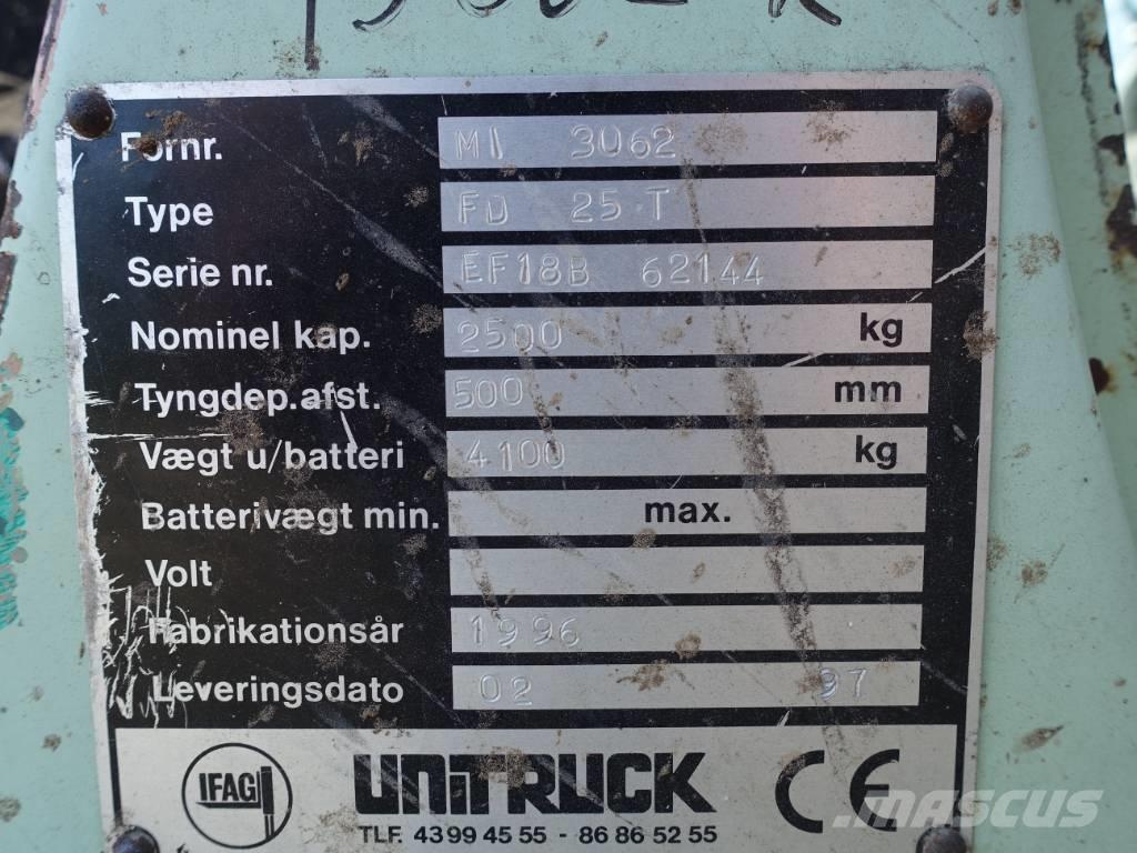 Mitsubishi FD 25 T Camiones diesel