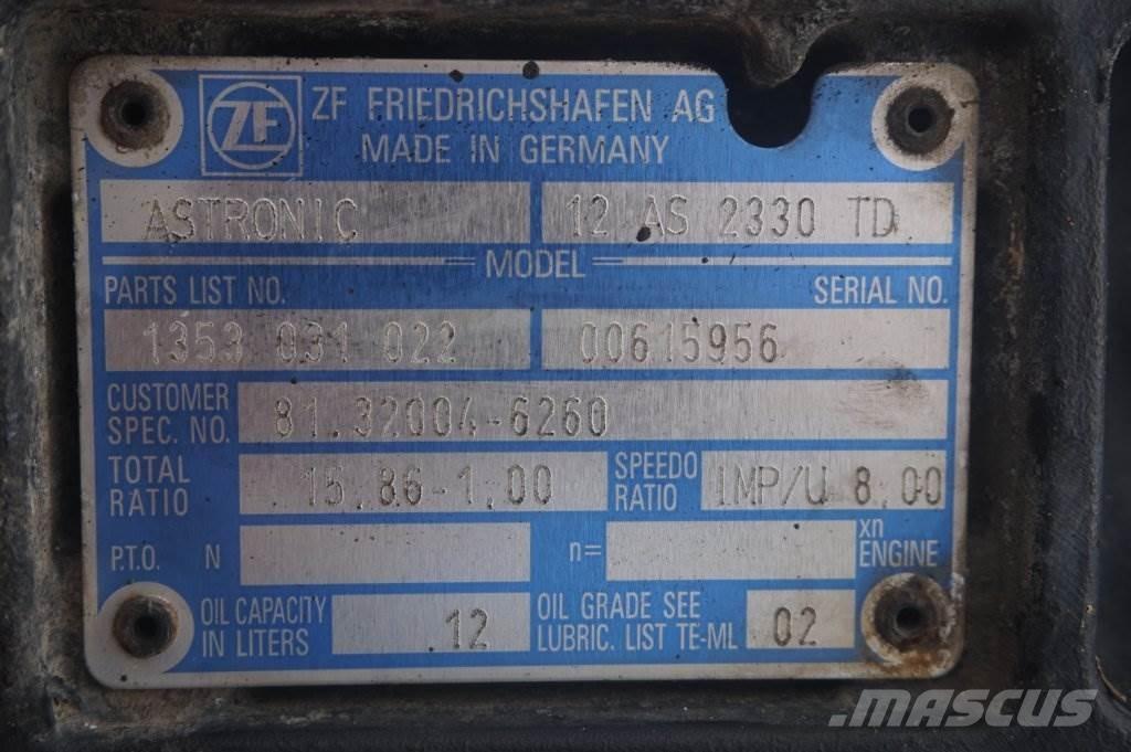 ZF 12AS2330DD TGX Cajas de cambios