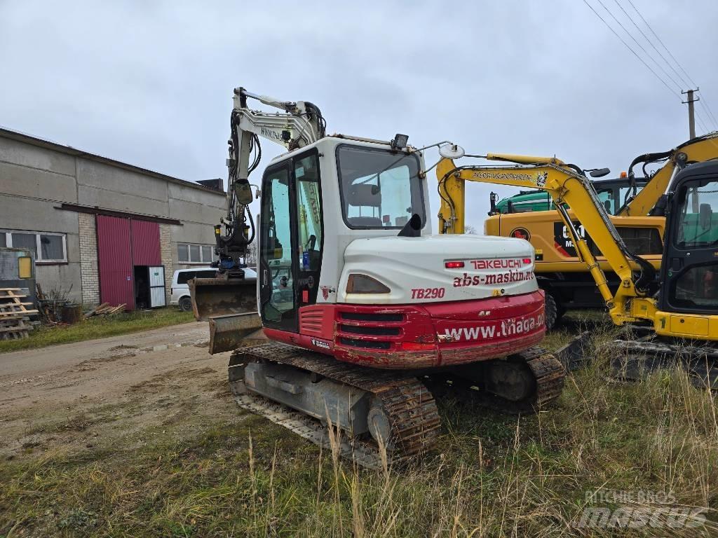 Takeuchi TB 290 Excavadoras sobre orugas