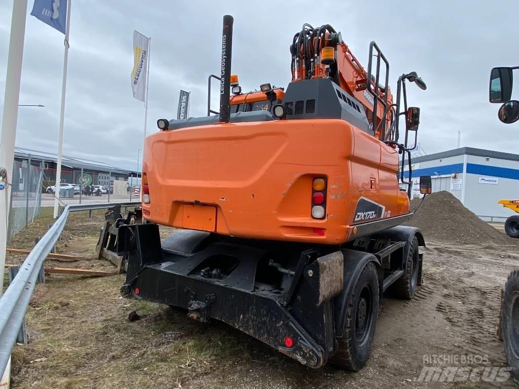 Doosan DX170W-5 Excavadoras de ruedas