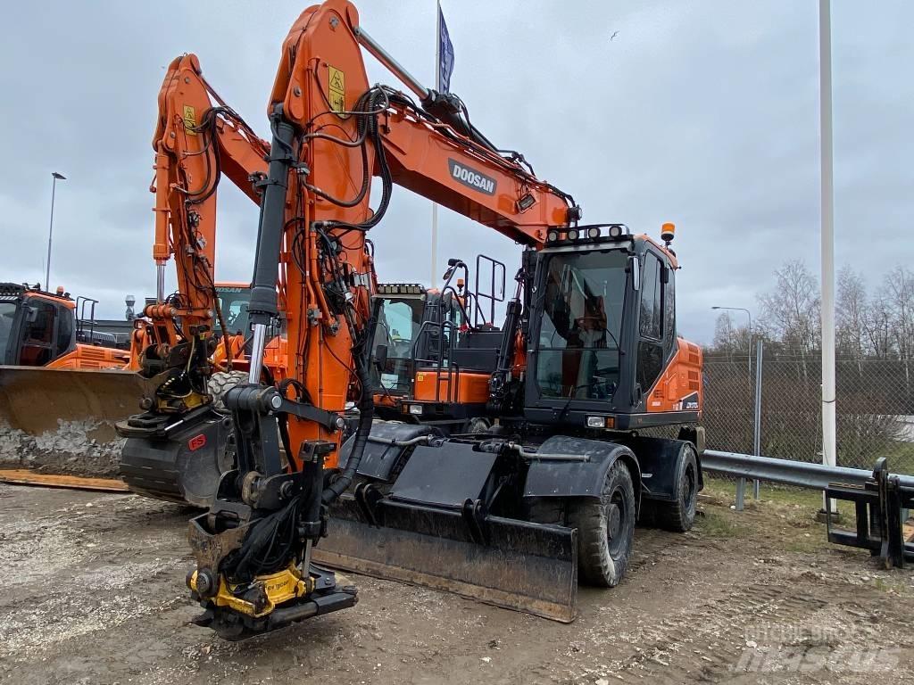 Doosan DX170W-5 Excavadoras de ruedas