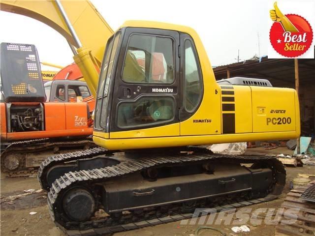 Komatsu PC 200 Excavadoras sobre orugas
