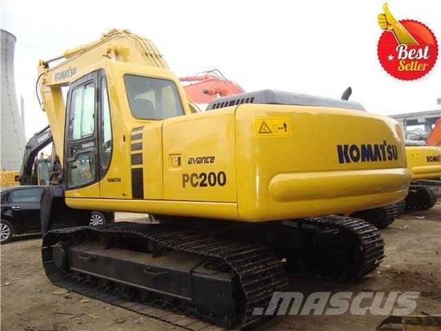 Komatsu PC 200 Excavadoras sobre orugas