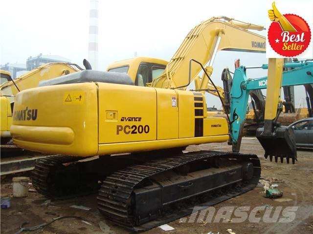 Komatsu PC 200 Excavadoras sobre orugas