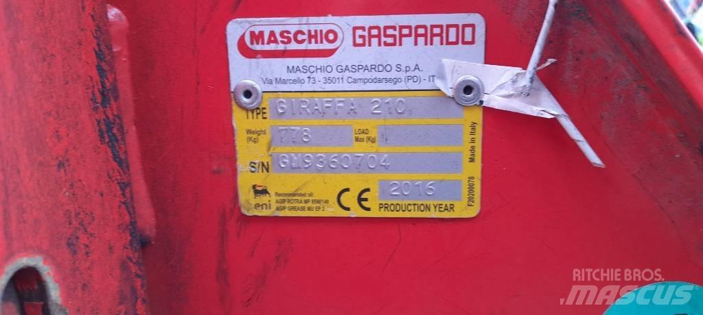 Maschio Giraffa 210 Segadoras y cortadoras de hojas para pasto