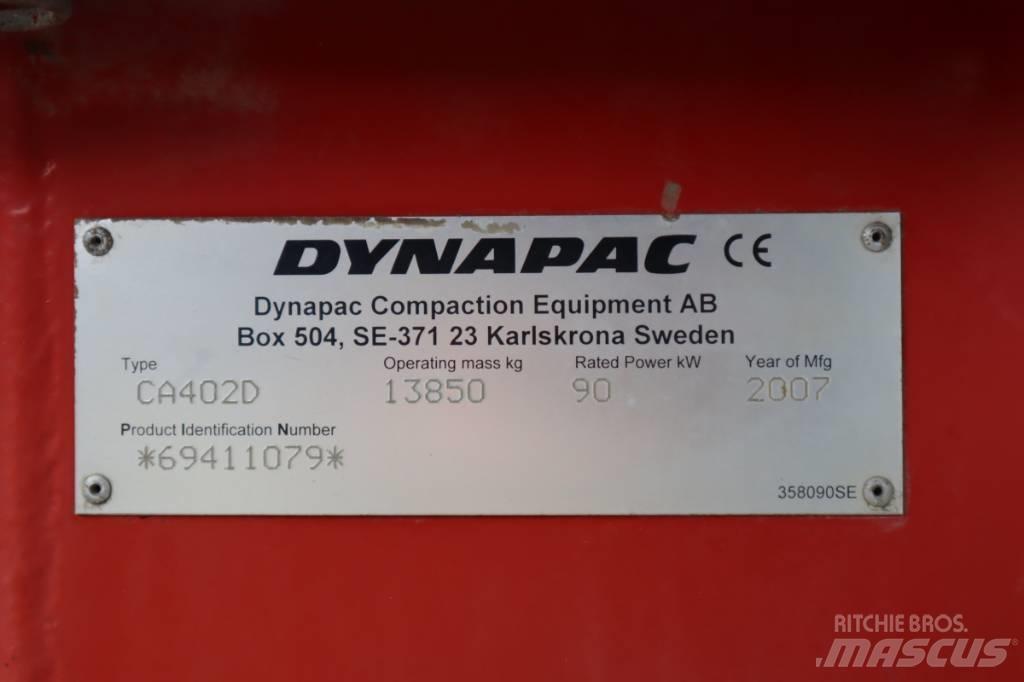 Dynapac CA402D Rodillos de un solo tambor