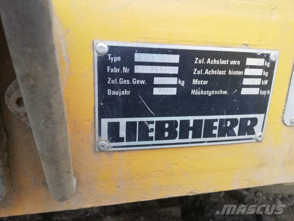 Liebherr R 912 Excavadoras sobre orugas