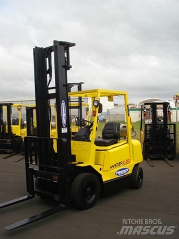 Hyster H250DX Horquillas elevadoras para camión