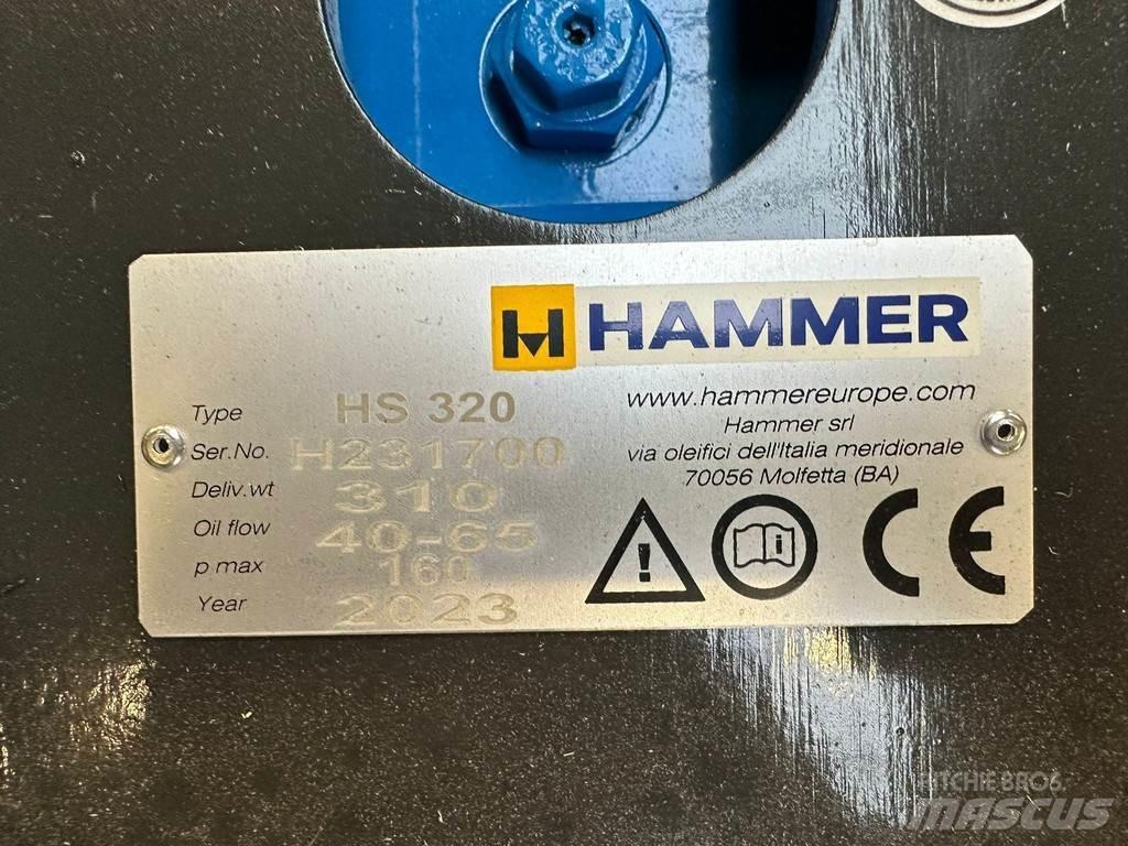 Hammer HS320 Martillos hidráulicos