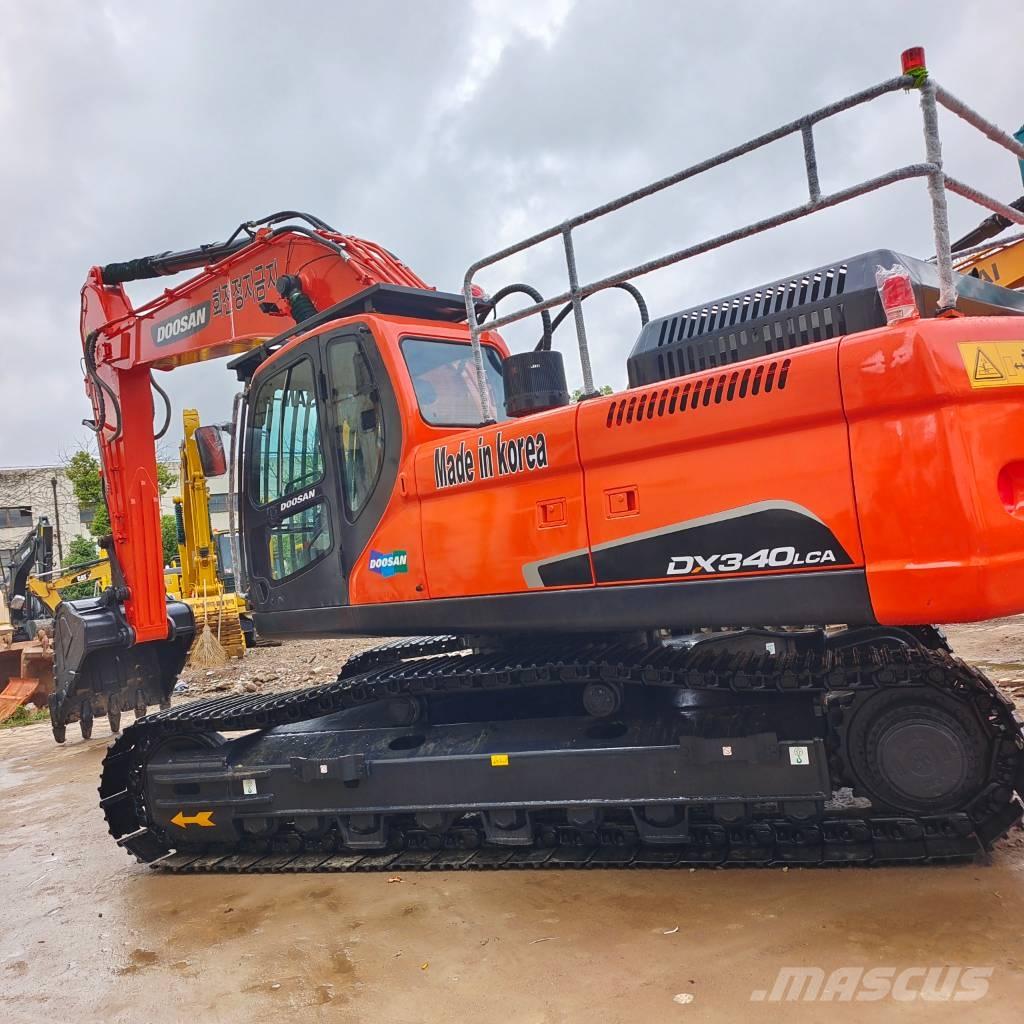 Doosan DX 340 LC Excavadoras sobre orugas