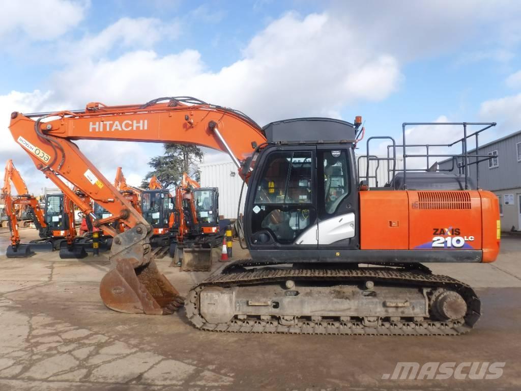 Hitachi ZX 210 LC-6 Excavadoras sobre orugas