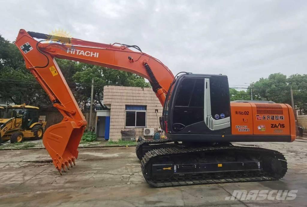 Hitachi ZX 200 Excavadoras sobre orugas