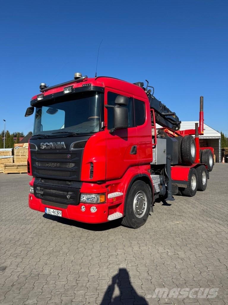 Scania R 560 Transportes de madera