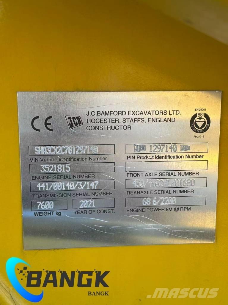 JCB 3 CX Retrocargadoras