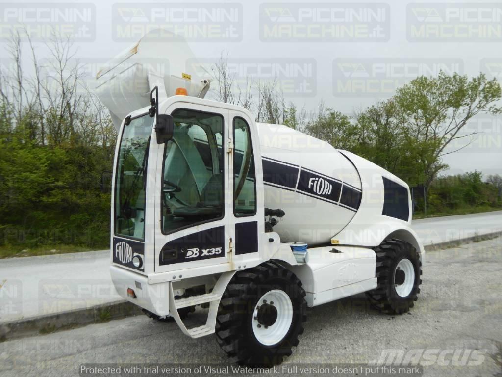 Fiori DBX35 CBV Mezcladoras de cemento y hormigón