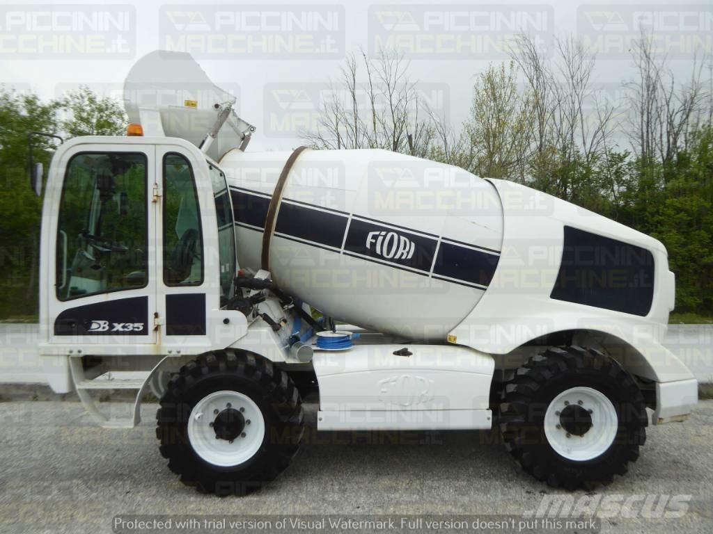 Fiori DBX35 CBV Mezcladoras de cemento y hormigón