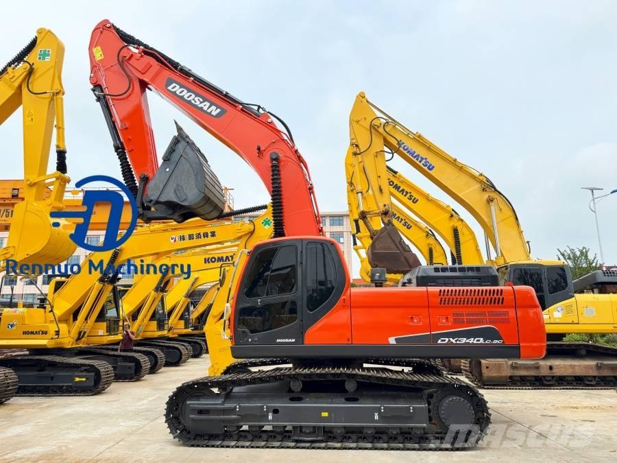 Doosan DX 340 Excavadoras sobre orugas