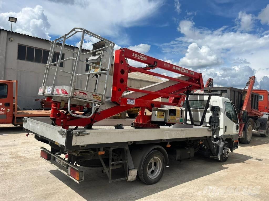 Mitsubishi Canter Camiones elevadores de gancho