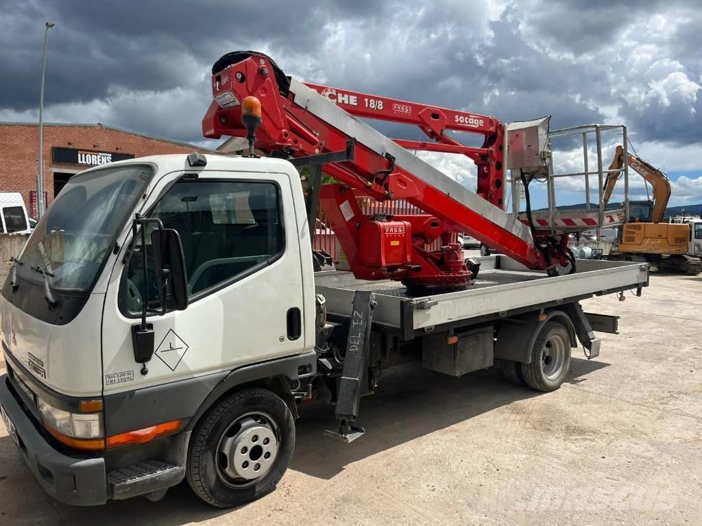 Mitsubishi Canter Camiones elevadores de gancho