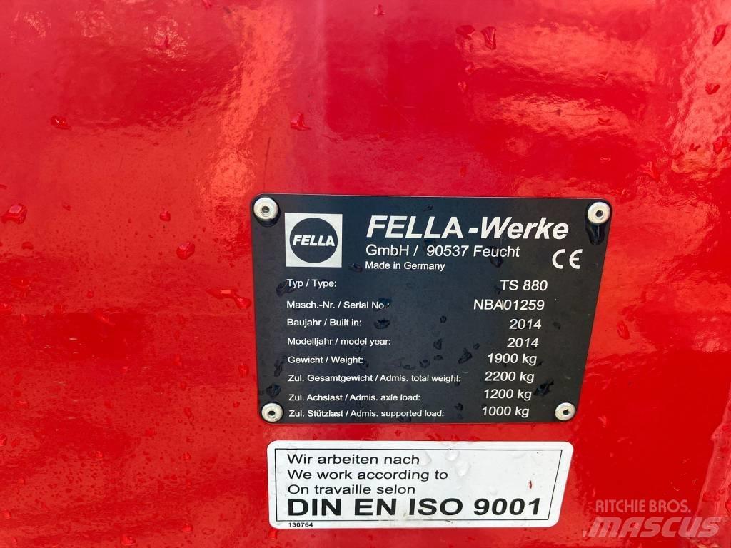 Fella ts 880 Segadoras hileradoras