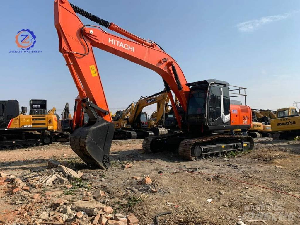 Hitachi ZX 240 Excavadoras sobre orugas