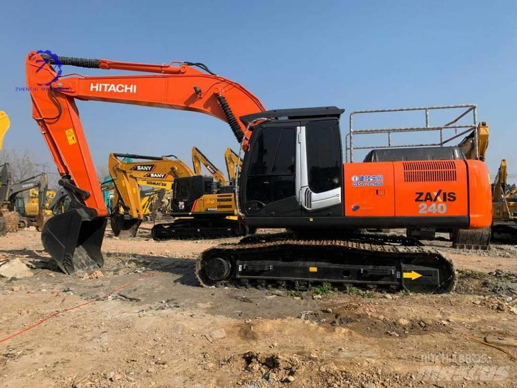 Hitachi ZX 240 Excavadoras sobre orugas