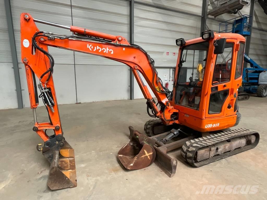 Kubota U 35-3 A 3 Miniexcavadoras