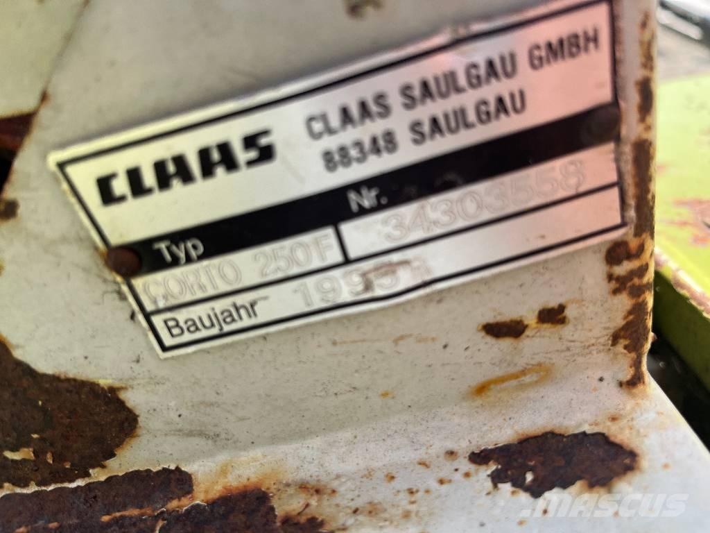 CLAAS Corto 250 F Podadoras