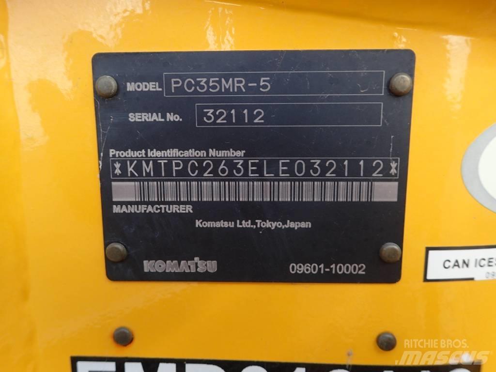 Komatsu PC35MR-5 Miniexcavadoras