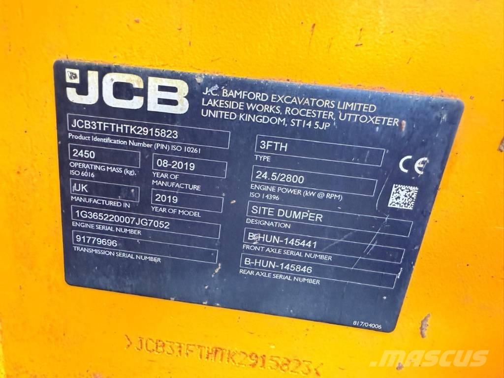 JCB 3 TFH Vehículos compactos de volteo