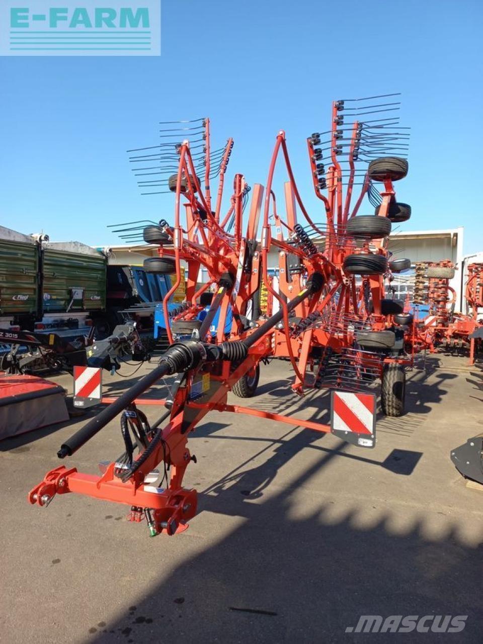 Kuhn ga 7631 Rastrilladoras y rastrilladoras giratorias
