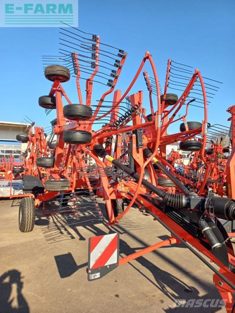 Kuhn ga 7631 Rastrilladoras y rastrilladoras giratorias