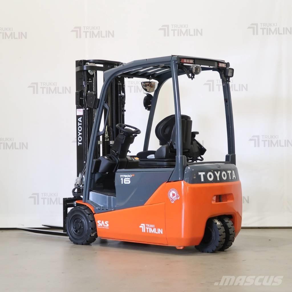 Toyota 8FBE16T Carretillas de horquilla eléctrica