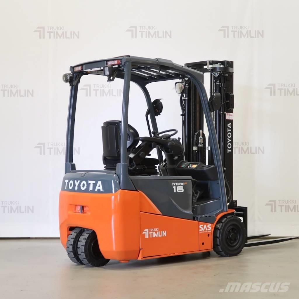 Toyota 8FBE16T Carretillas de horquilla eléctrica