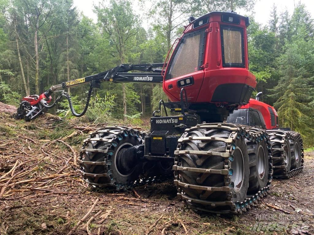 Komatsu 931 XC Cosechadoras