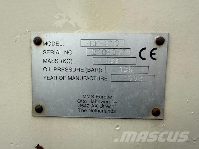 Furukawa FDP-210 Hidráulicos