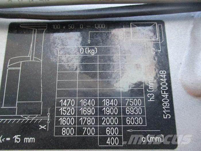 Still FM X20 Montacargas de alcance de gran altura