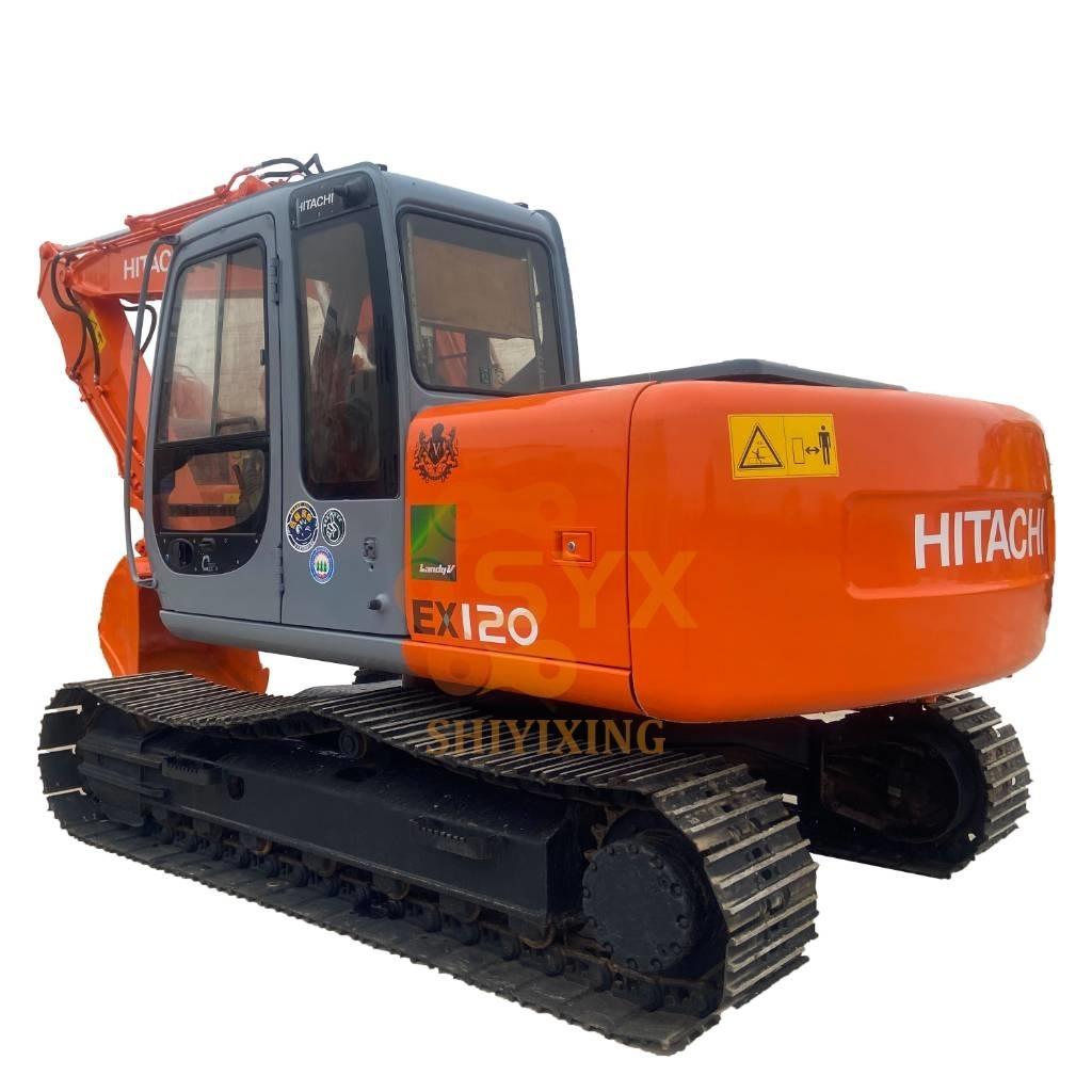 Hitachi EX 120 Excavadoras sobre orugas