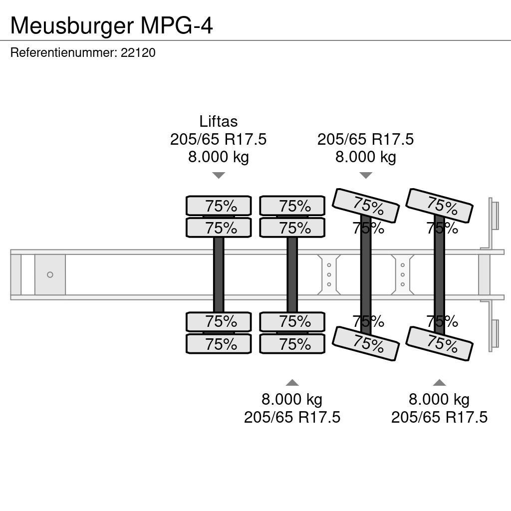 Meusburger MPG-4 Semirremolques de carga baja