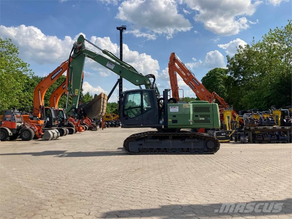 Atlas 225LC-BLUE Excavadoras sobre orugas