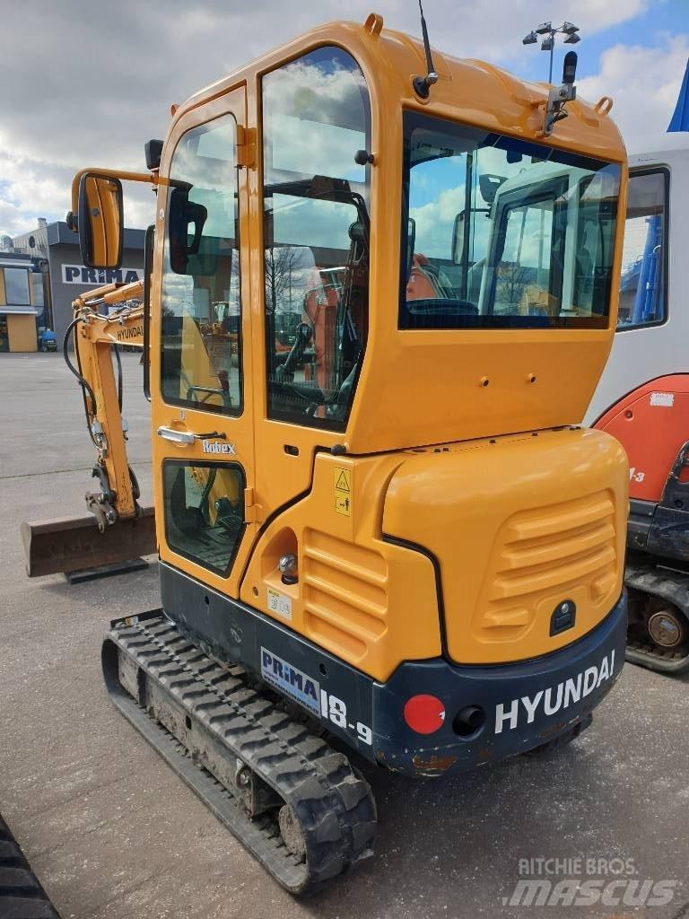 Hyundai R18-9 Miniexcavadoras