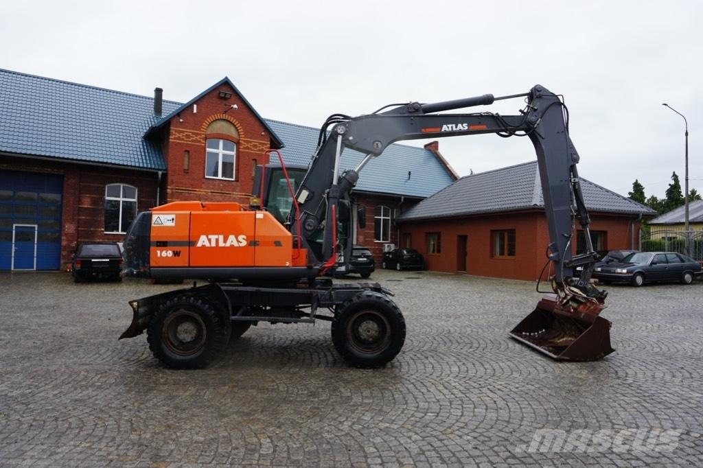 Atlas 160 W Excavadoras de ruedas