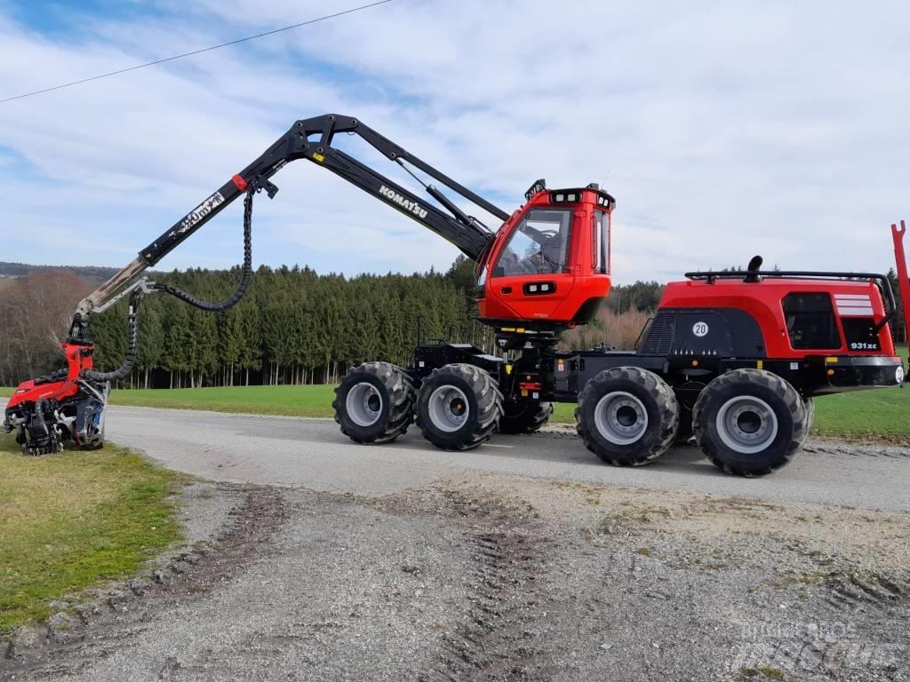 Komatsu 931xc Cosechadoras