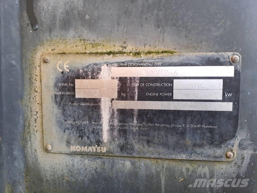 Komatsu WA 320 PZ-6 Cargadoras sobre ruedas