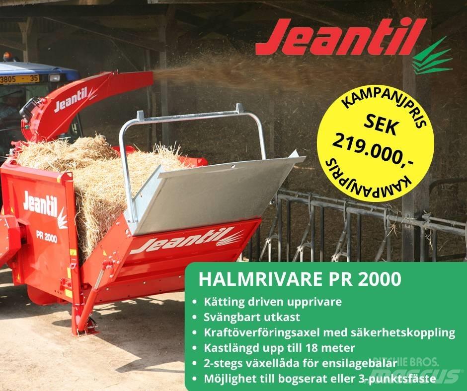 Jeantil PR 2000 Desmenuzadoras, cortadoras y desenrolladoras de pacas